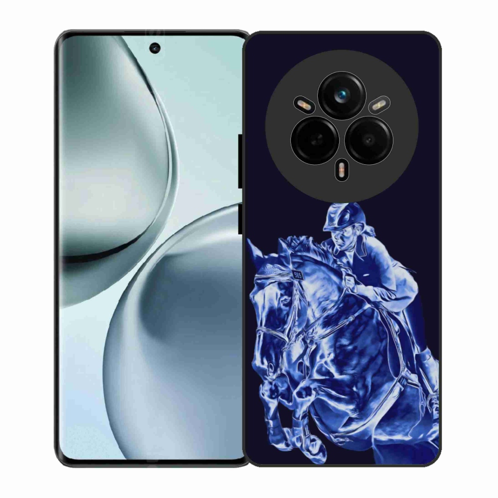 Gelový kryt mmCase na Realme 14 Pro 5G - dostihový kůň