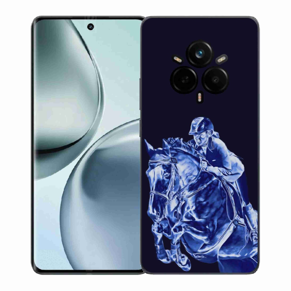 Gelový kryt mmCase na Realme 14 Pro+ 5G - dostihový kůň