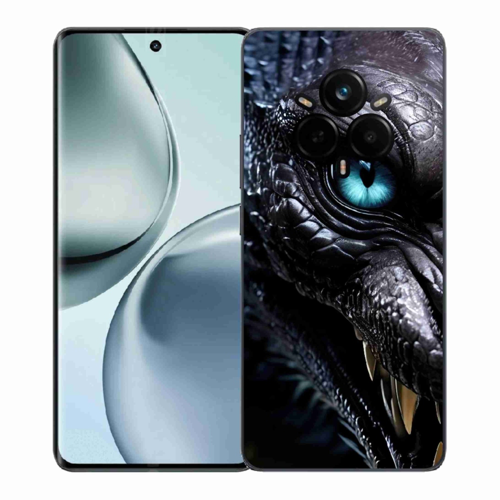 Gelový kryt mmCase na Realme 14 Pro 5G - dračí pohled