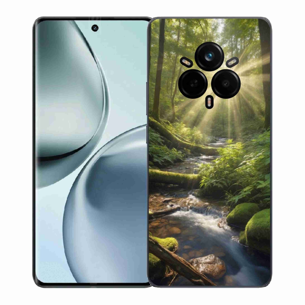 Gelový kryt mmCase na Realme 14 Pro 5G - hlubina lesa