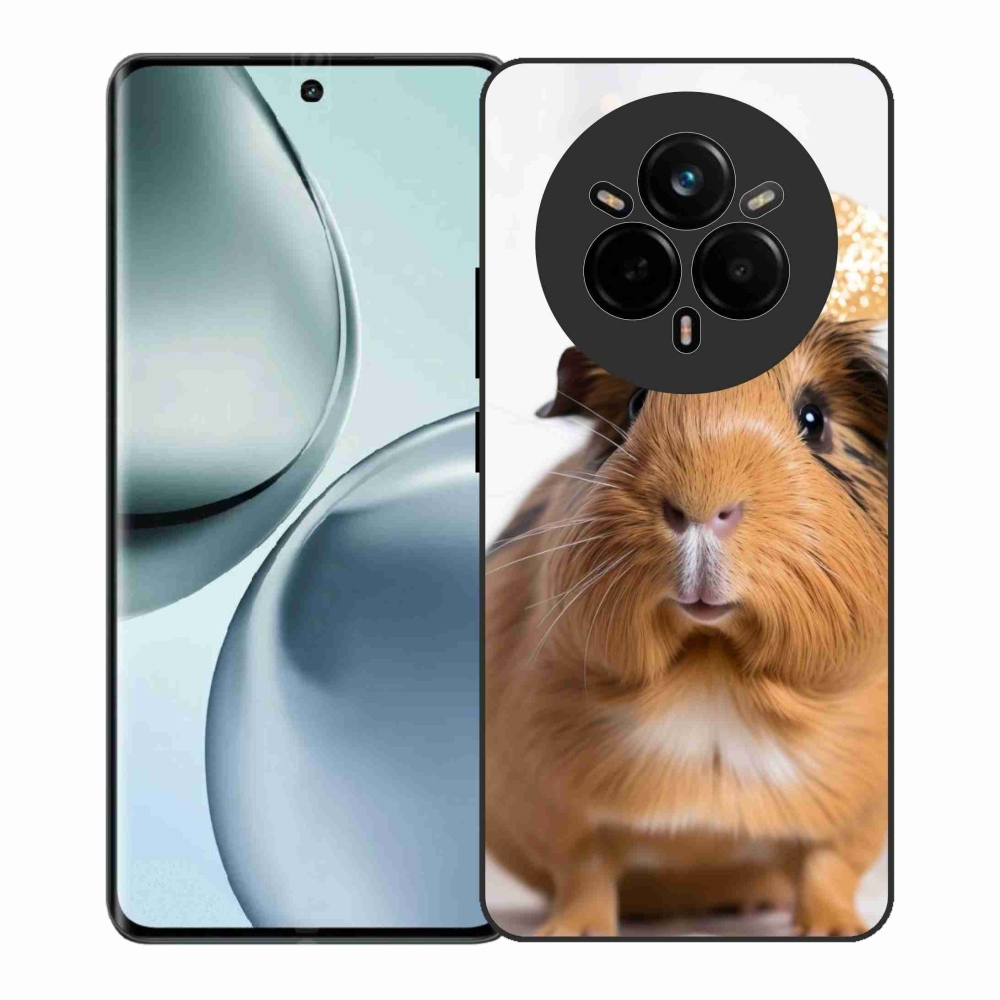 Gelový kryt mmCase na Realme 14 Pro+ 5G - hnědé morče