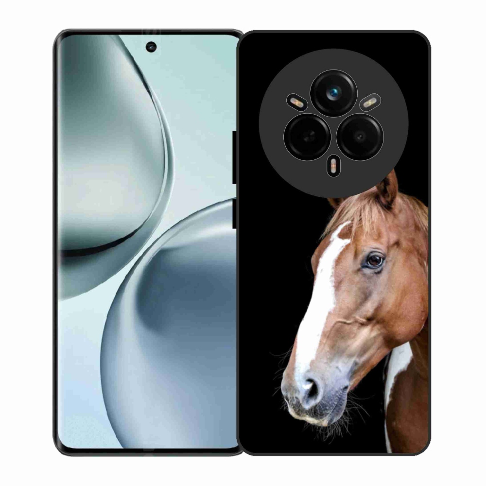 Gelový kryt mmCase na Realme 14 Pro 5G - hnědý kůň 3