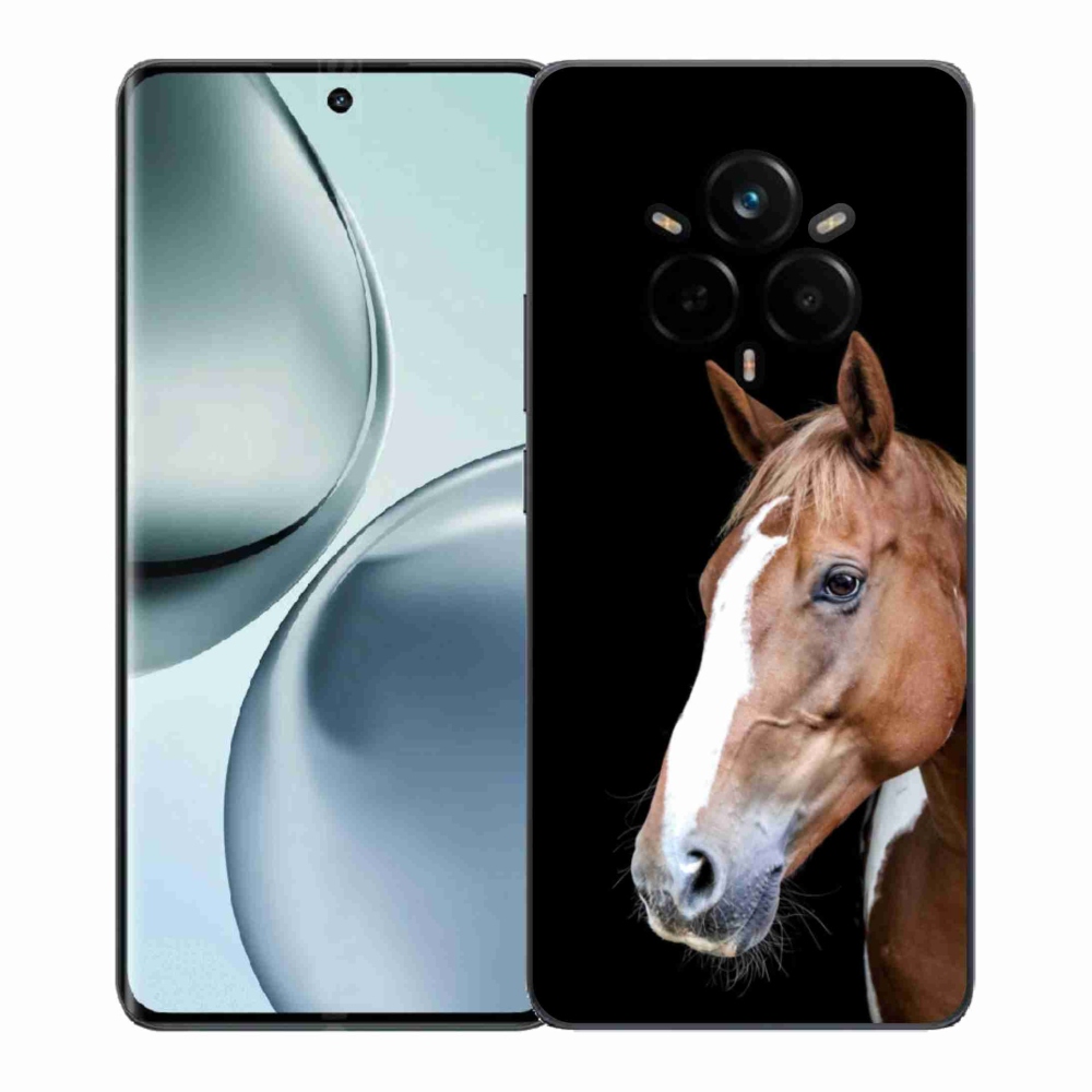 Gelový kryt mmCase na Realme 14 Pro 5G - hnědý kůň 3