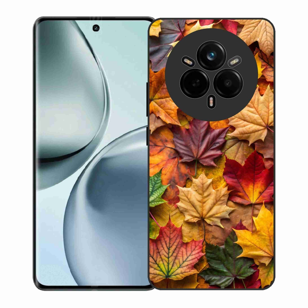 Gelový kryt mmCase na Realme 14 Pro+ 5G - javorové listy 2