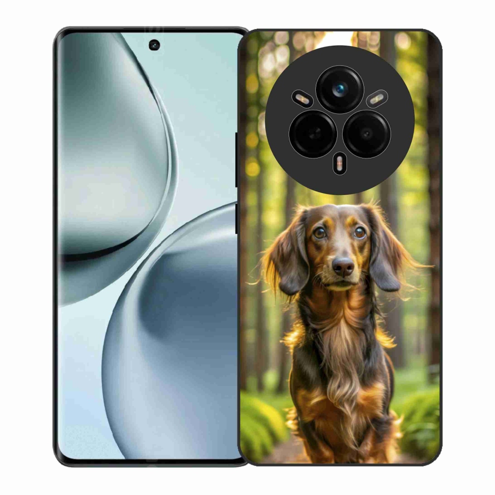 Gelový kryt mmCase na Realme 14 Pro+ 5G - jezevčík 4