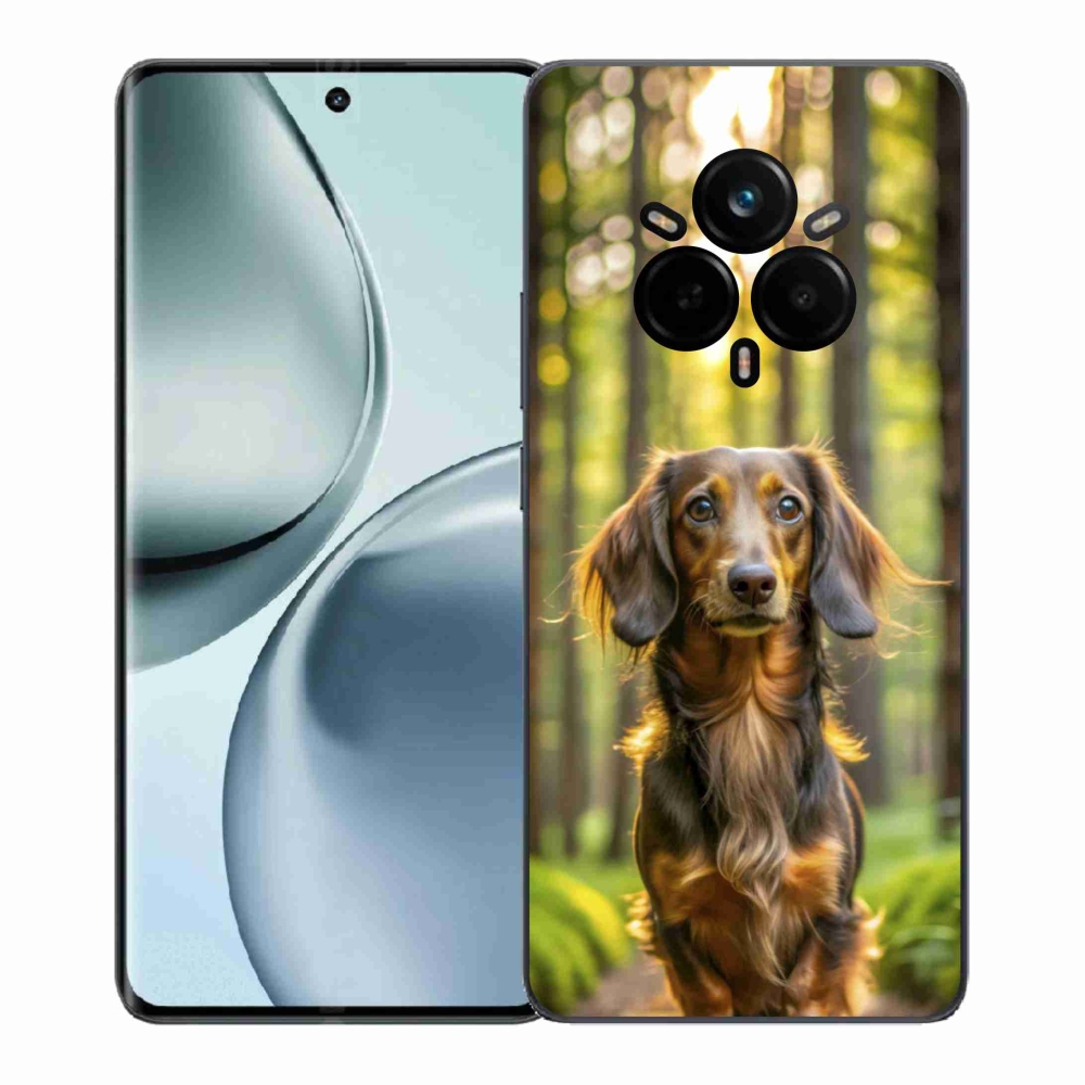 Gelový kryt mmCase na Realme 14 Pro 5G - jezevčík 4