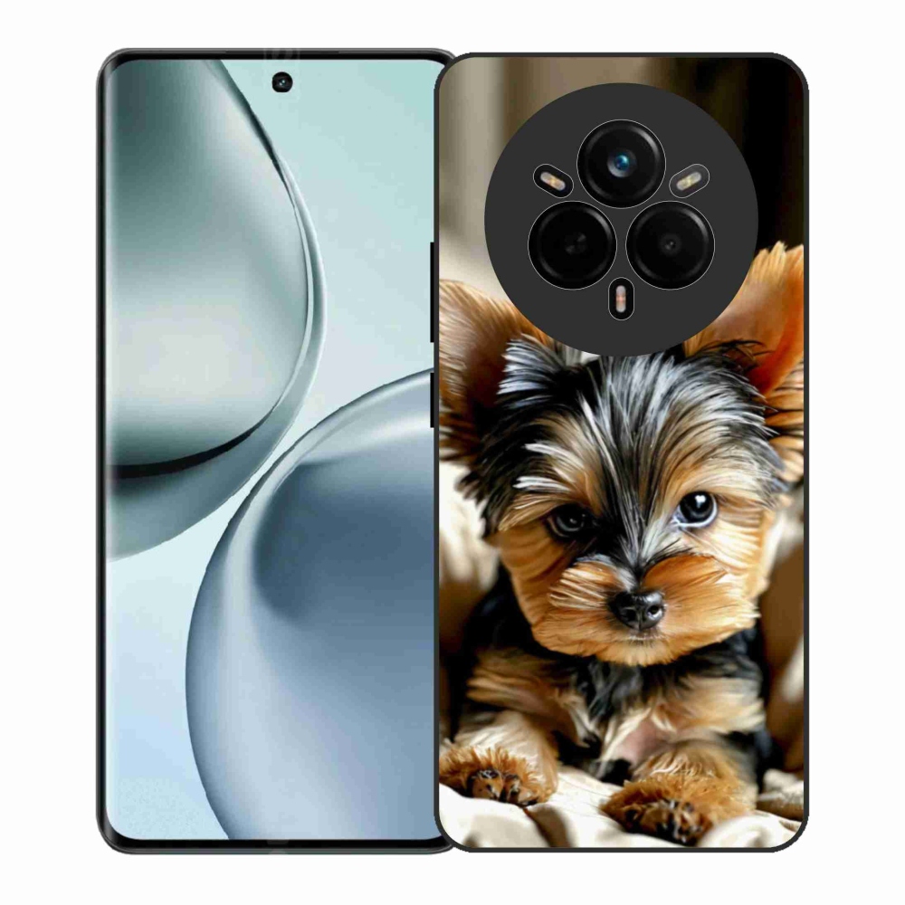 Gelový kryt mmCase na Realme 14 Pro+ 5G - jorkšír 11