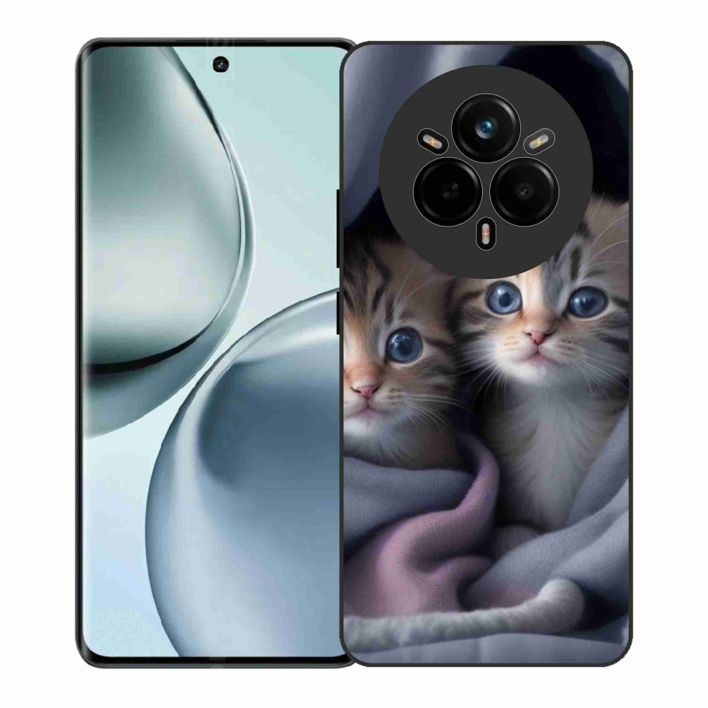 Gelový kryt mmCase na Realme 14 Pro+ 5G - kočičí duo 2