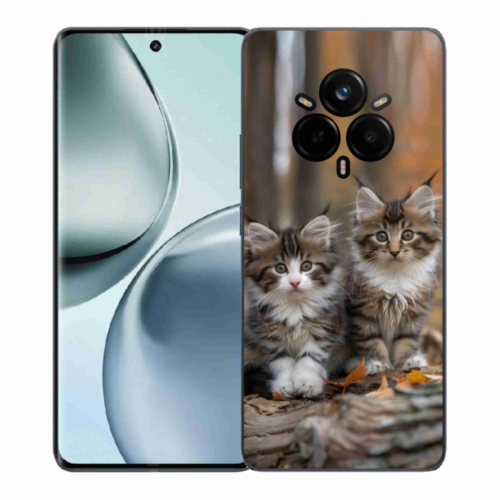 Gelový kryt mmCase na Realme 14 Pro 5G - kočičí duo 3