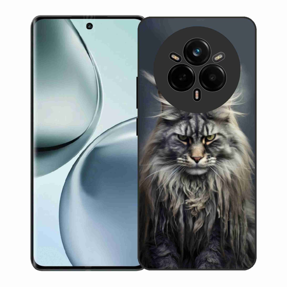 Gelový kryt mmCase na Realme 14 Pro+ 5G - kočíčí pohled 4