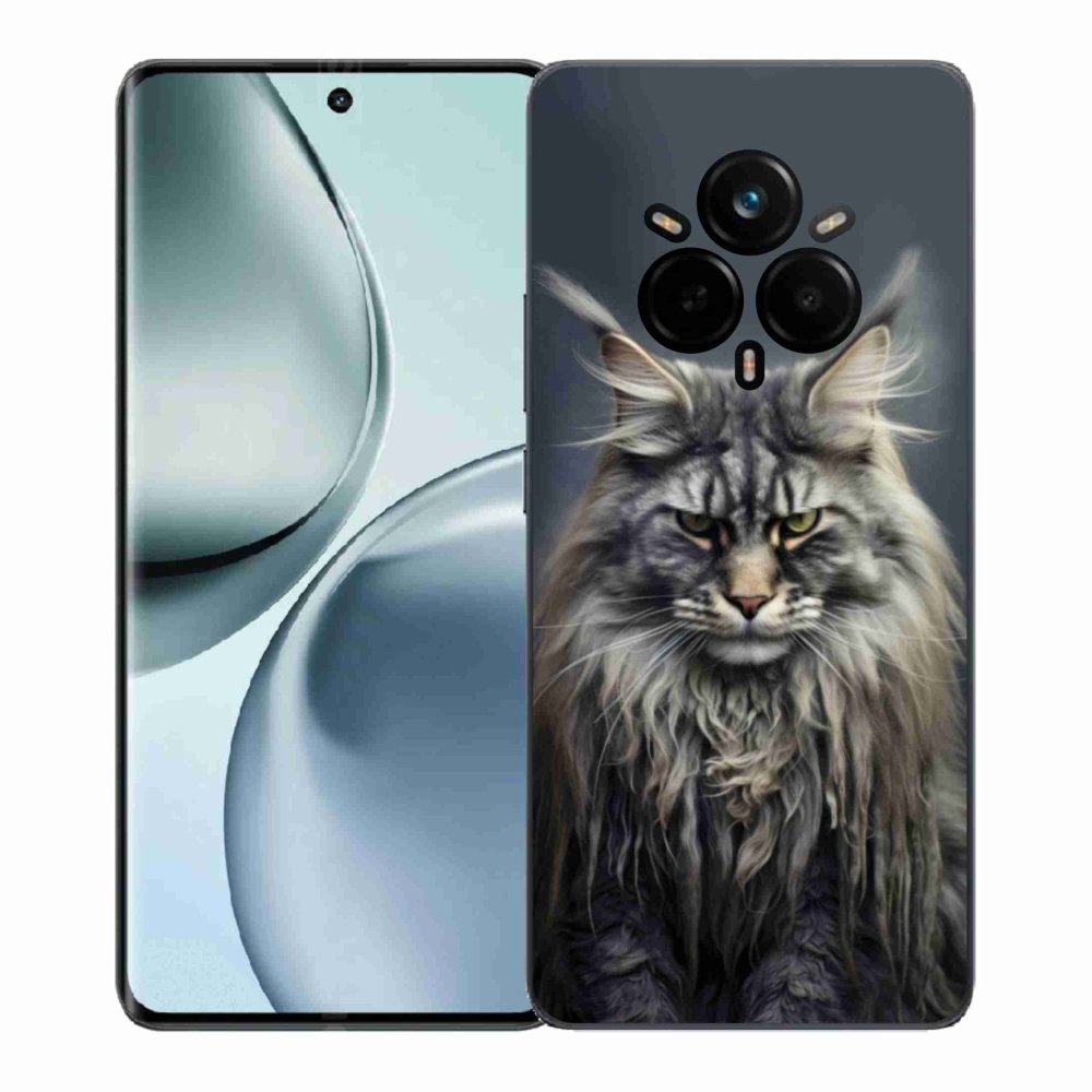 Gelový kryt mmCase na Realme 14 Pro+ 5G - kočíčí pohled 4