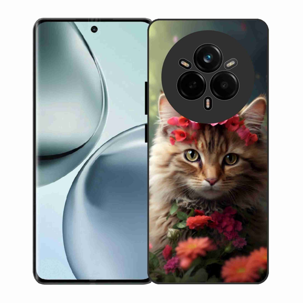 Gelový kryt mmCase na Realme 14 Pro 5G - kočíčí princezna