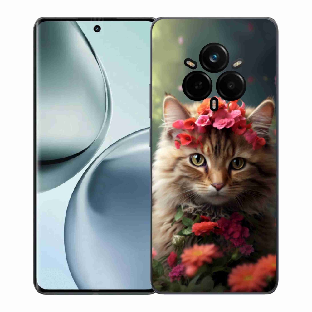 Gelový kryt mmCase na Realme 14 Pro 5G - kočíčí princezna