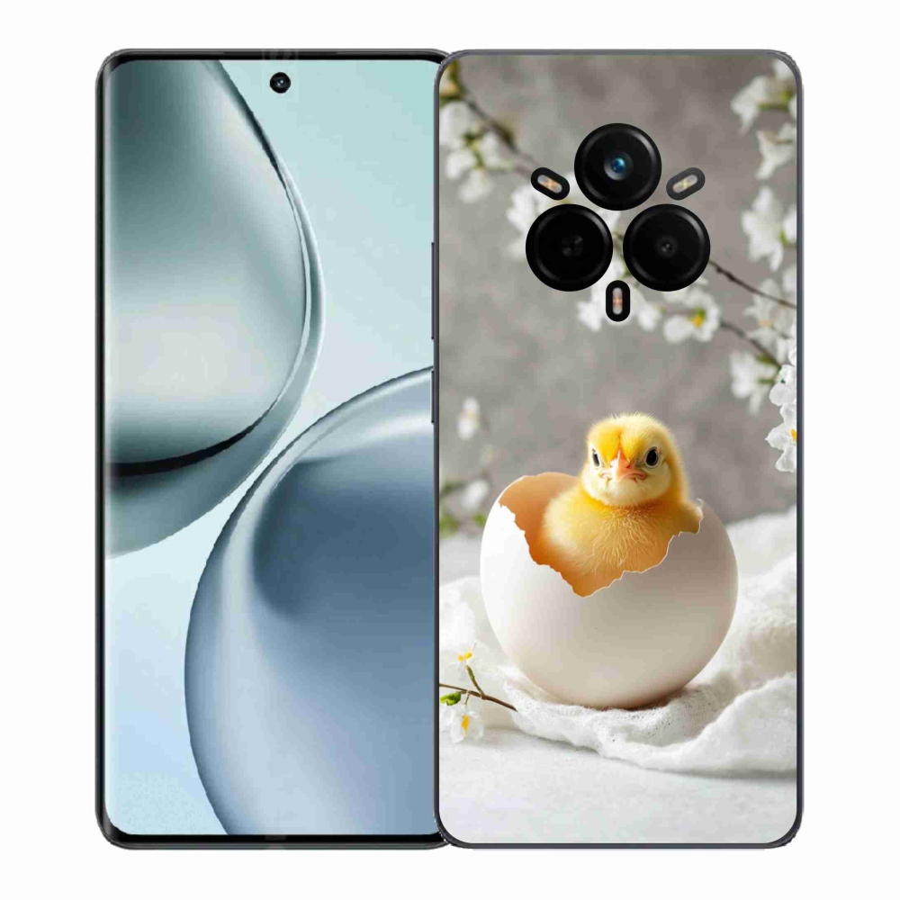 Gelový kryt mmCase na Realme 14 Pro 5G - kuřátko