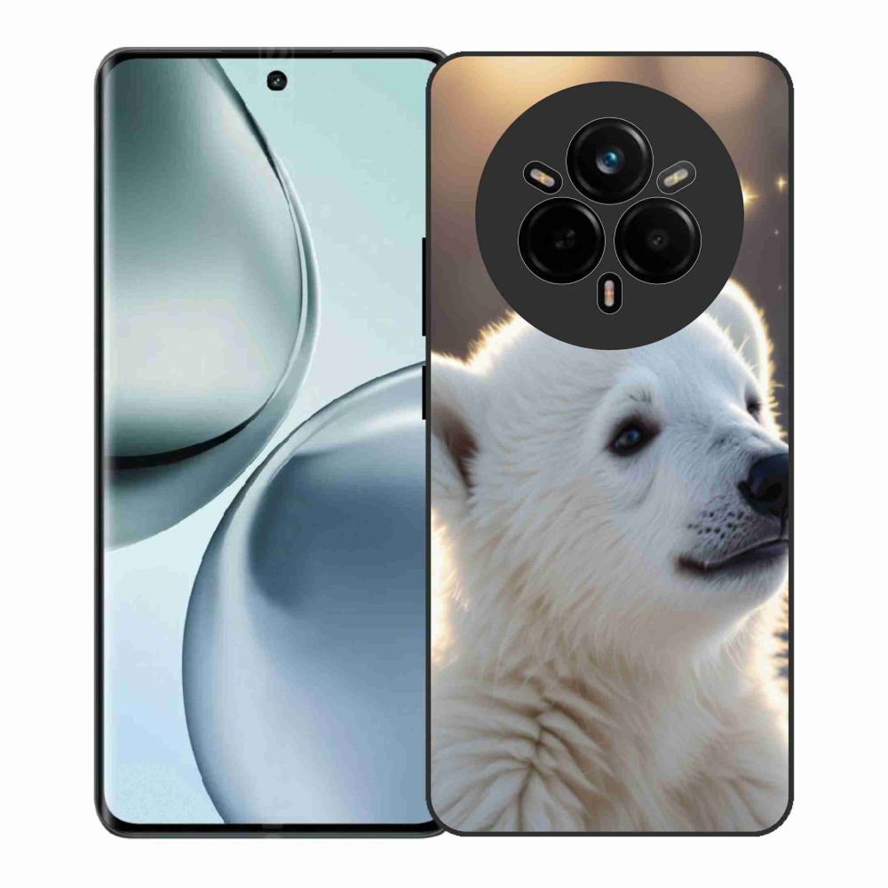 Gelový kryt mmCase na Realme 14 Pro+ 5G - lední medvěd