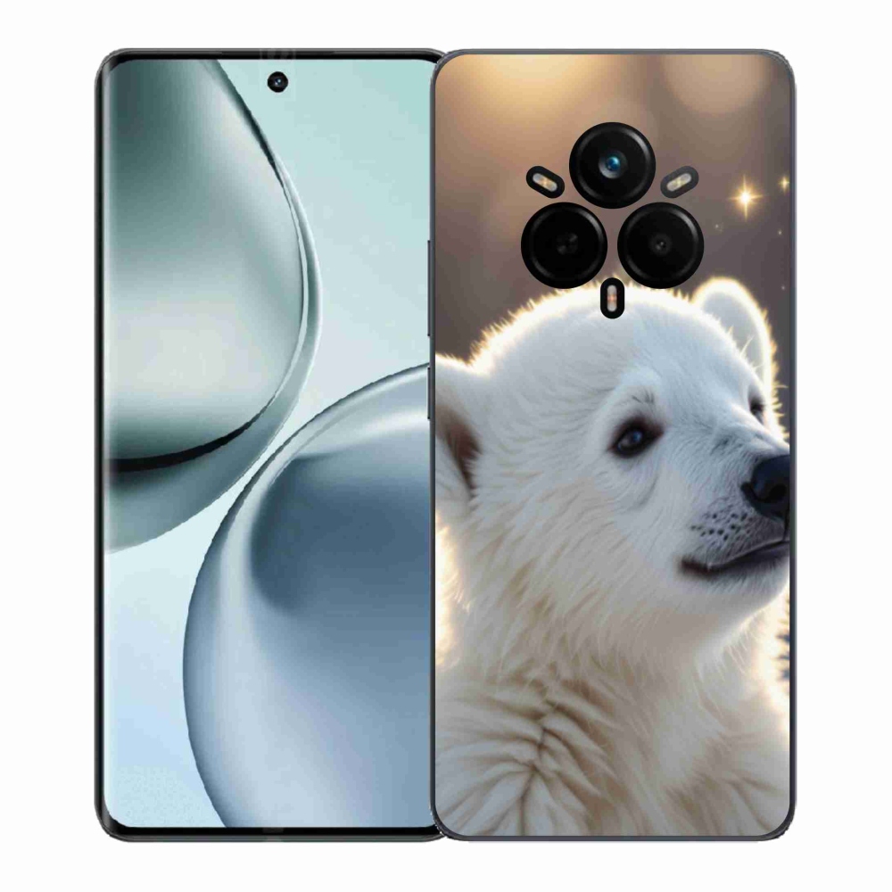 Gelový kryt mmCase na Realme 14 Pro 5G - lední medvěd