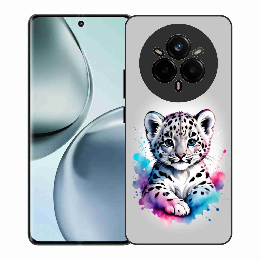 Gelový kryt mmCase na Realme 14 Pro+ 5G - levhartí mládě