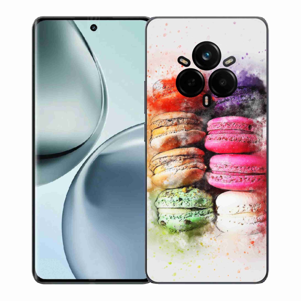 Gelový kryt mmCase na Realme 14 Pro+ 5G - makrónky