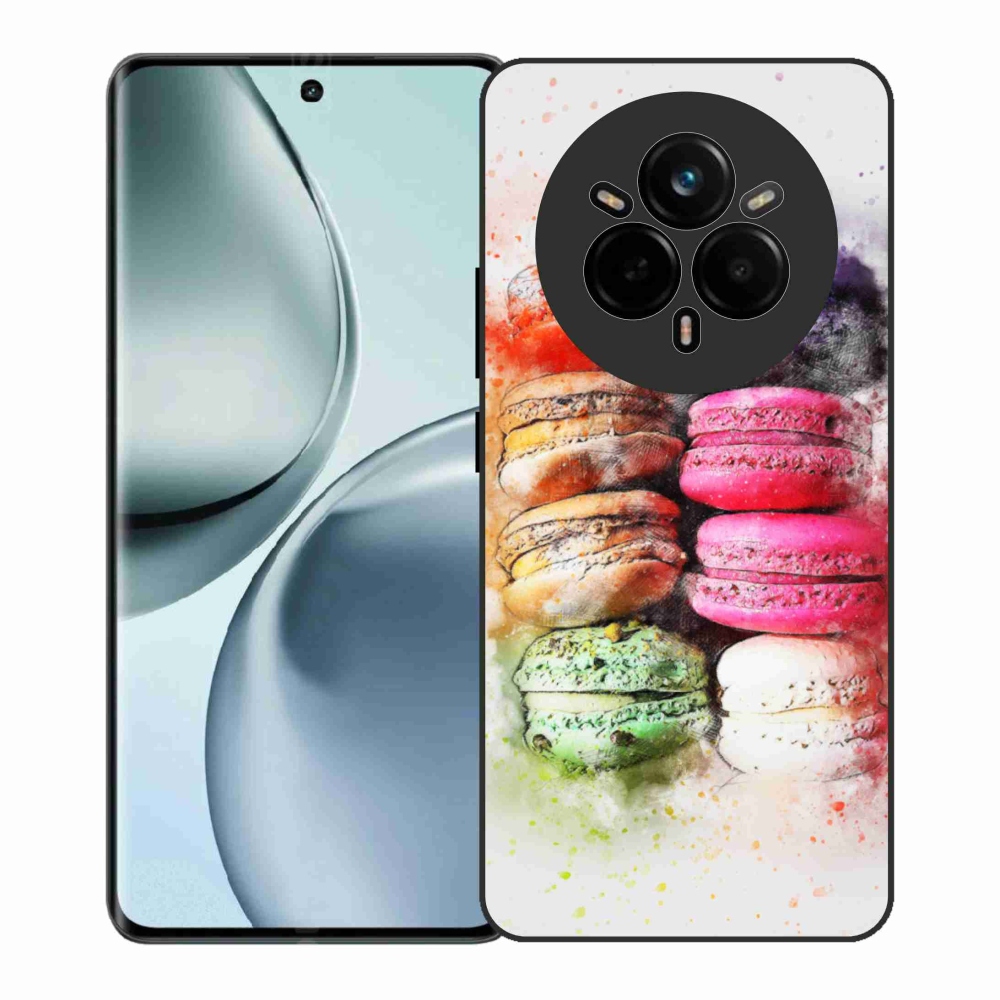 Gelový kryt mmCase na Realme 14 Pro+ 5G - makrónky