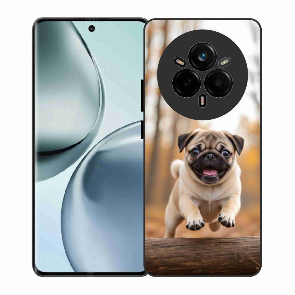 Gelový kryt mmCase na Realme 14 Pro 5G - mops 2