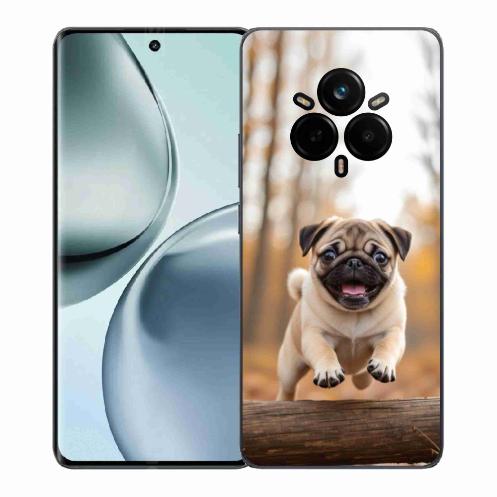 Gelový kryt mmCase na Realme 14 Pro 5G - mops 2