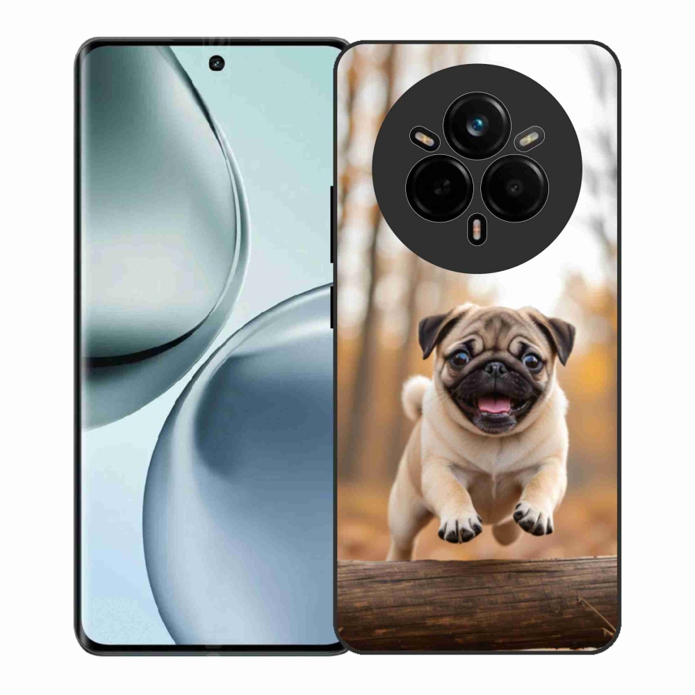 Gelový kryt mmCase na Realme 14 Pro+ 5G - mops 2