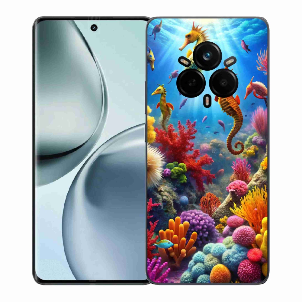 Gelový kryt mmCase na Realme 14 Pro+ 5G - mořský svět 3