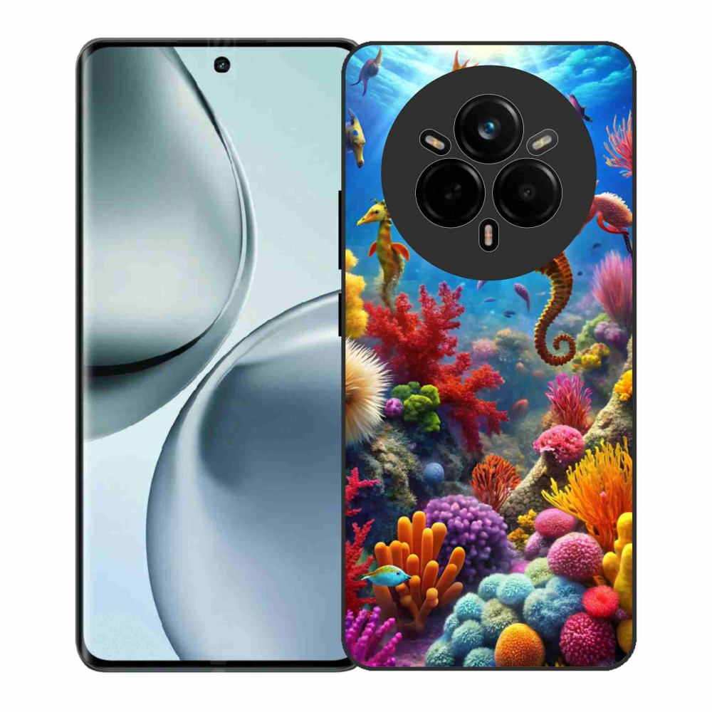 Gelový kryt mmCase na Realme 14 Pro+ 5G - mořský svět 3
