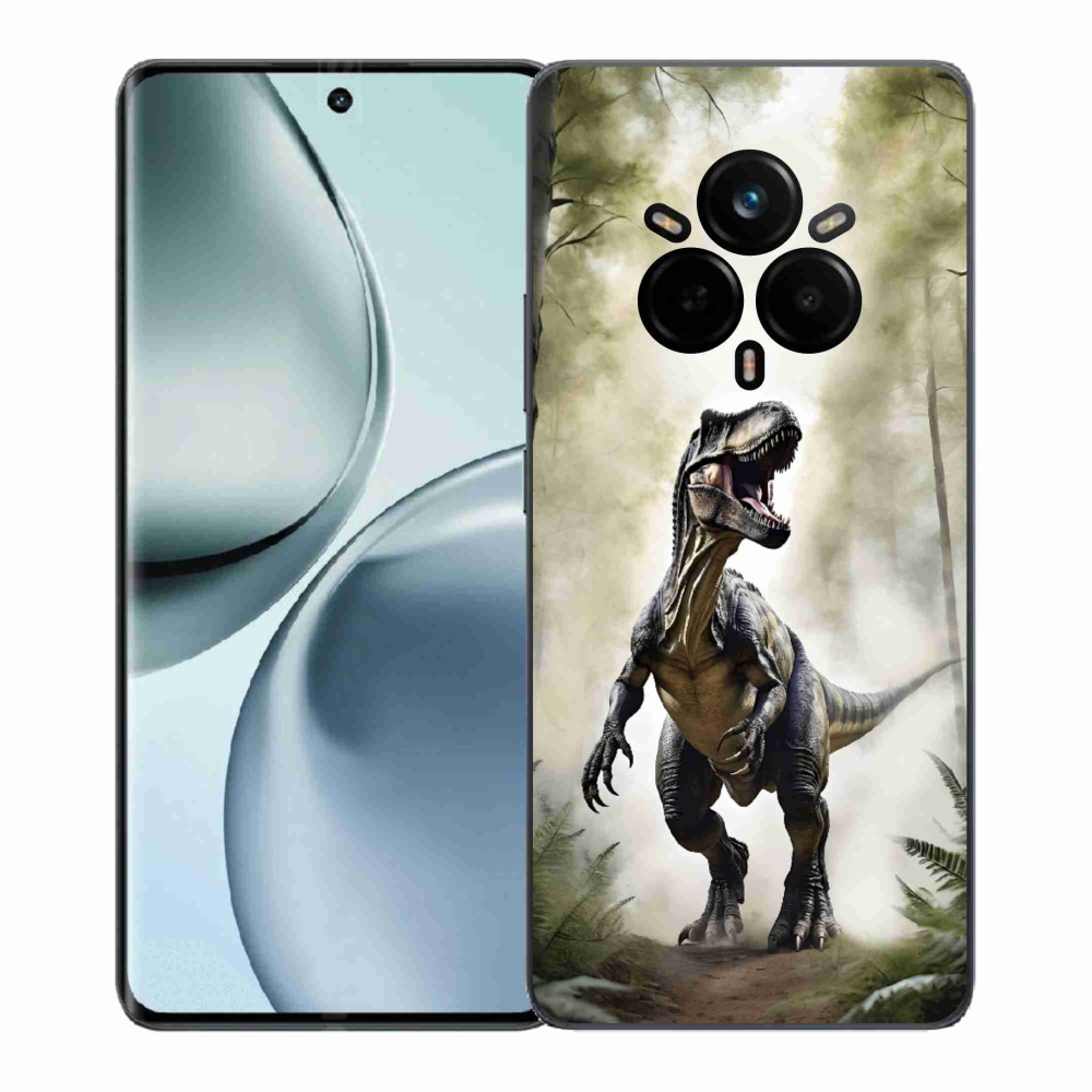 Gelový kryt mmCase na Realme 14 Pro 5G - naštvaný T-Rex