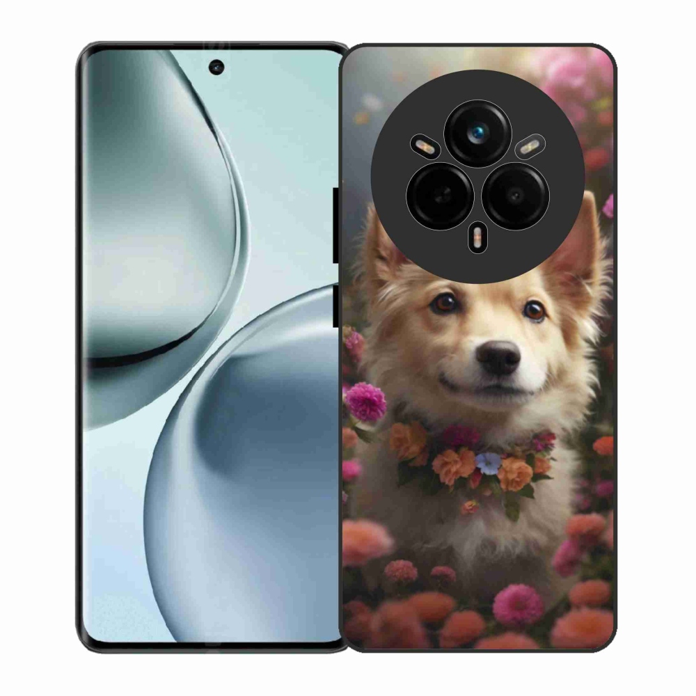 Gelový kryt mmCase na Realme 14 Pro 5G - německý špic