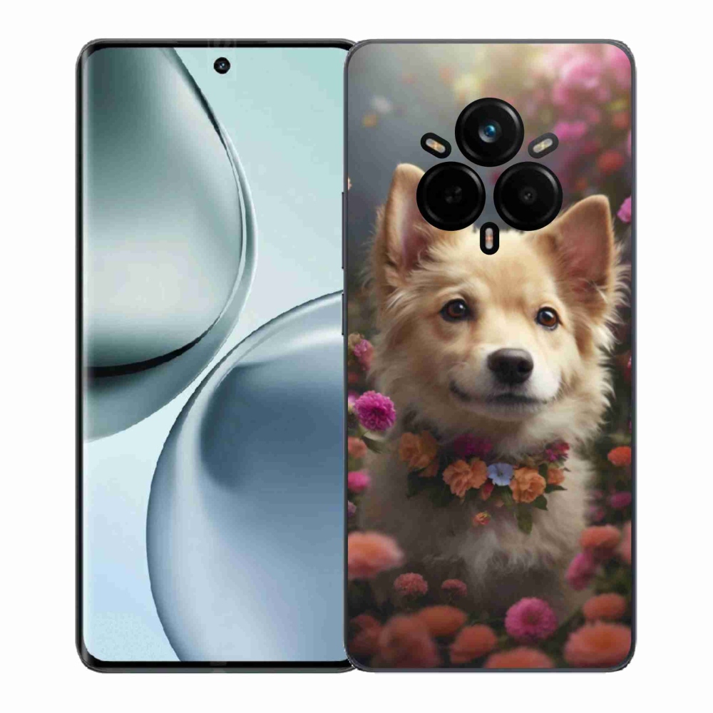 Gelový kryt mmCase na Realme 14 Pro 5G - německý špic