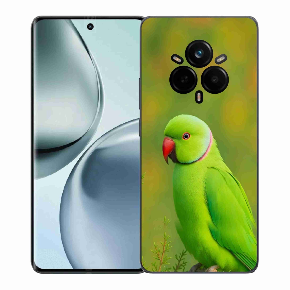 Gelový kryt mmCase na Realme 14 Pro 5G - papoušek alexandr 2