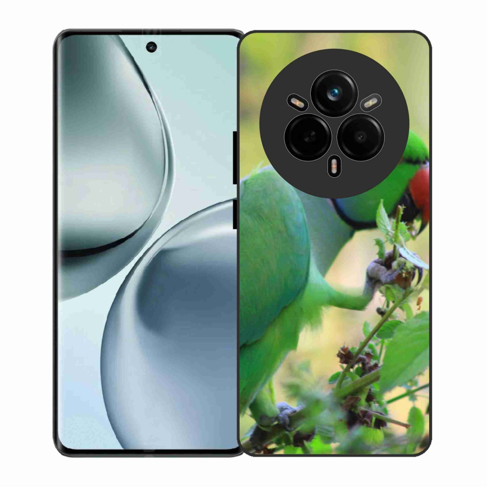 Gelový kryt mmCase na Realme 14 Pro 5G - papoušek alexandr