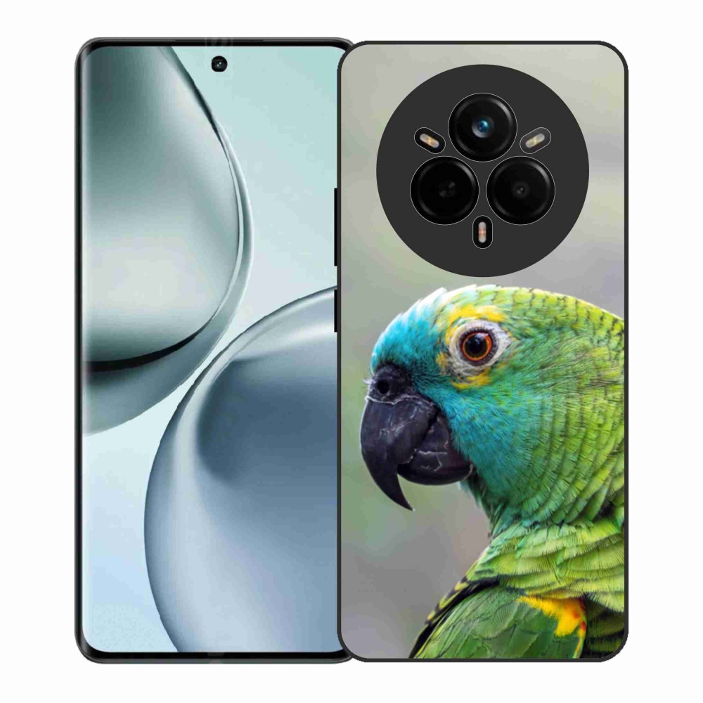 Gelový kryt mmCase na Realme 14 Pro+ 5G - papoušek amazoňan