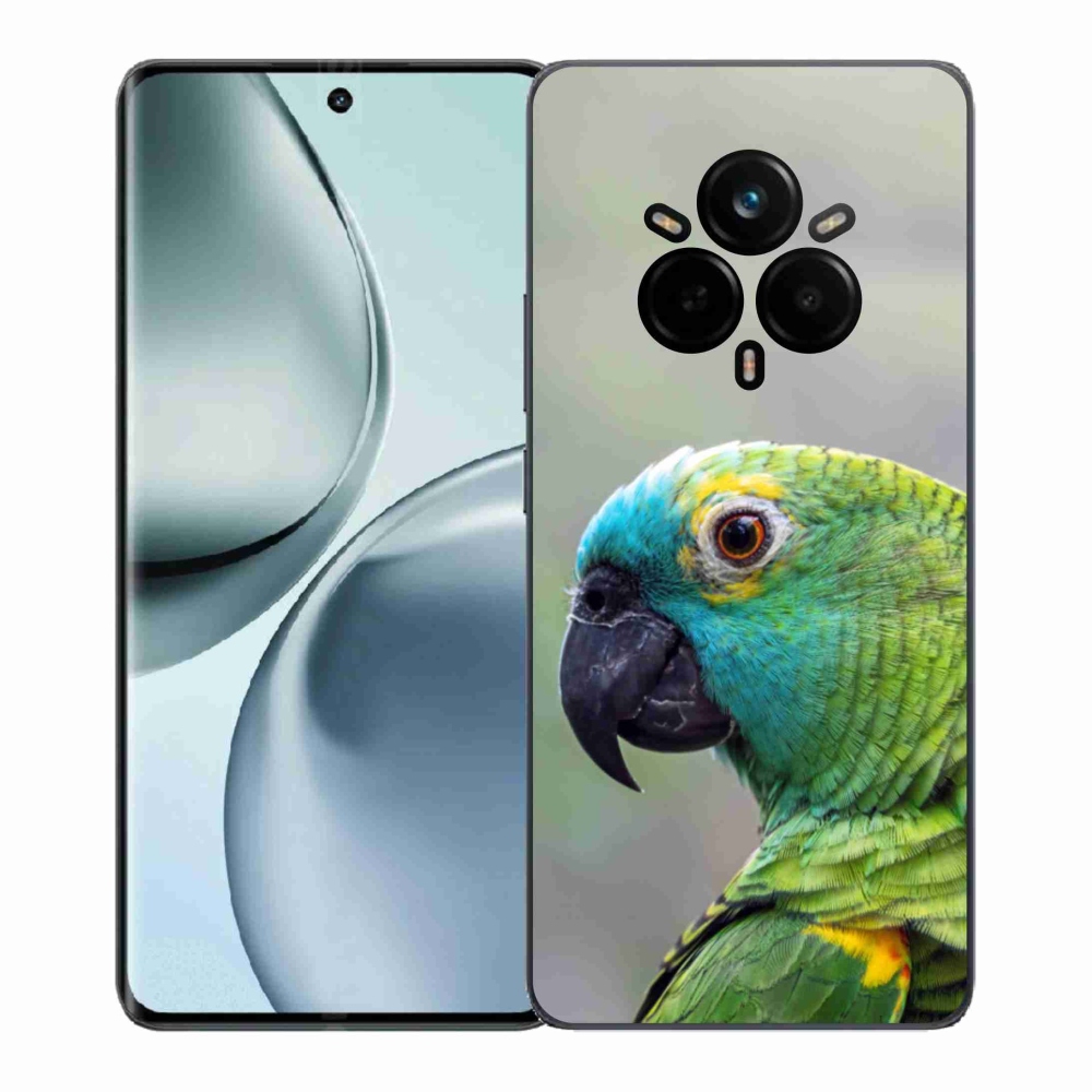 Gelový kryt mmCase na Realme 14 Pro 5G - papoušek amazoňan