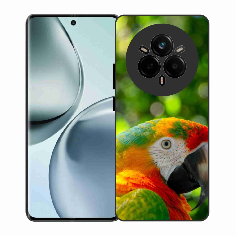 Gelový kryt mmCase na Realme 14 Pro 5G - papoušek ara 3