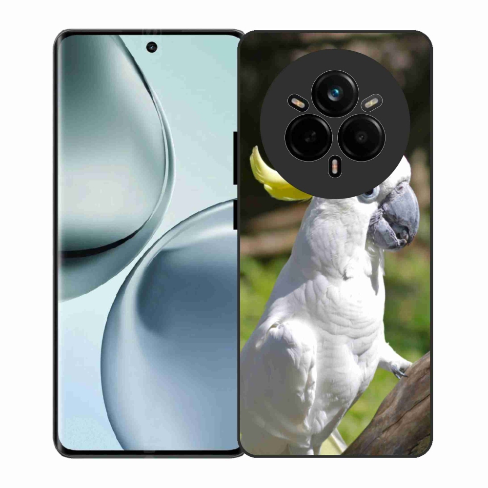 Gelový kryt mmCase na Realme 14 Pro 5G - papoušek kakadu 2