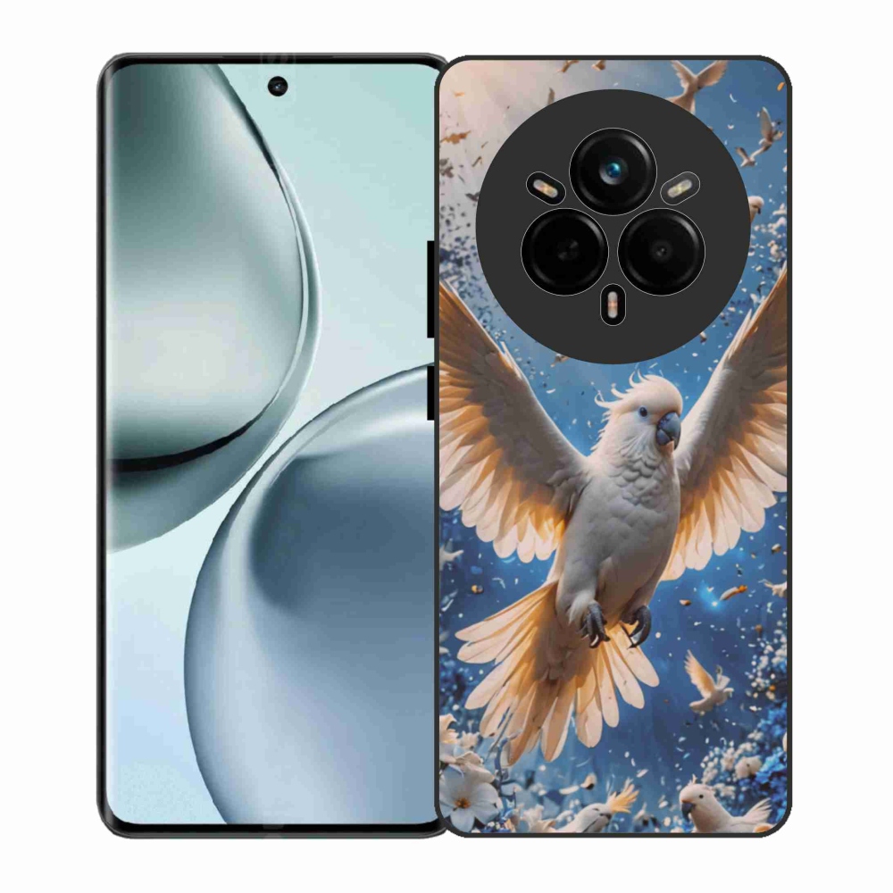 Gelový kryt mmCase na Realme 14 Pro 5G - papoušek kakadu