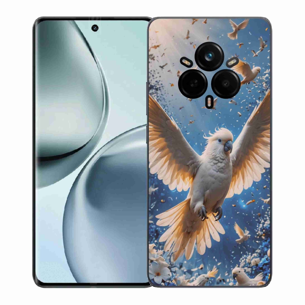 Gelový kryt mmCase na Realme 14 Pro 5G - papoušek kakadu