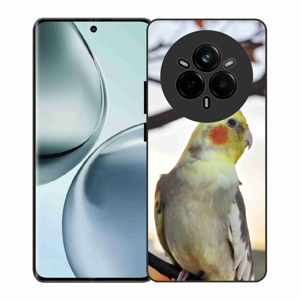 Gelový kryt mmCase na Realme 14 Pro 5G - papoušek korela