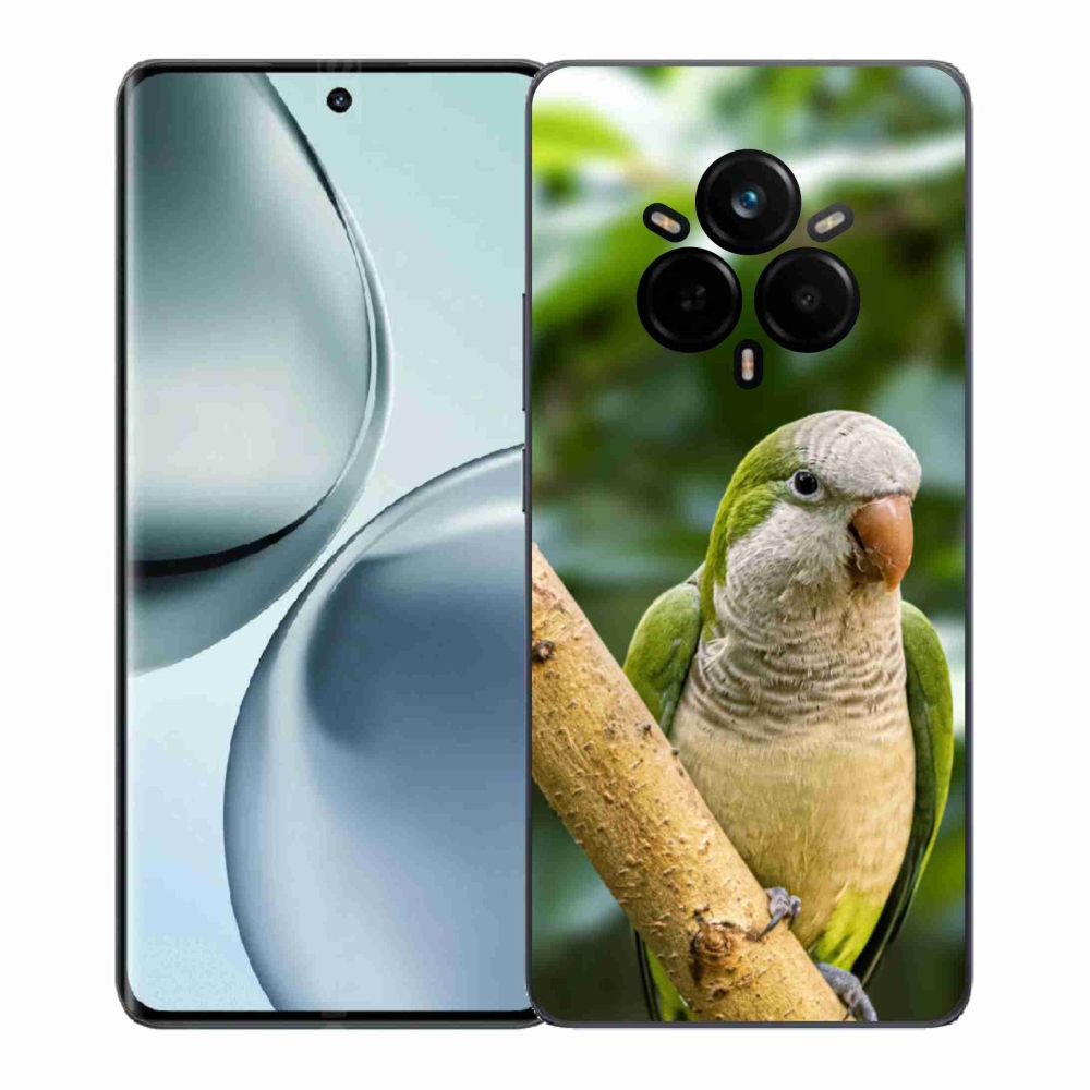 Gelový kryt mmCase na Realme 14 Pro 5G - papoušek mníšek