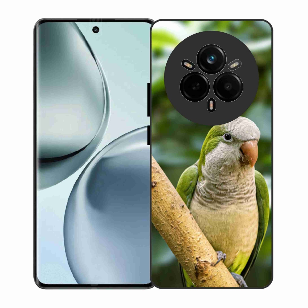 Gelový kryt mmCase na Realme 14 Pro 5G - papoušek mníšek