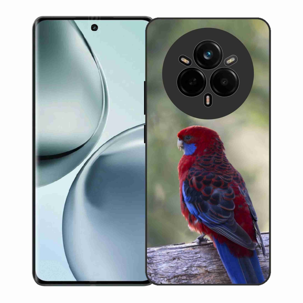 Gelový kryt mmCase na Realme 14 Pro+ 5G - papoušek rosela