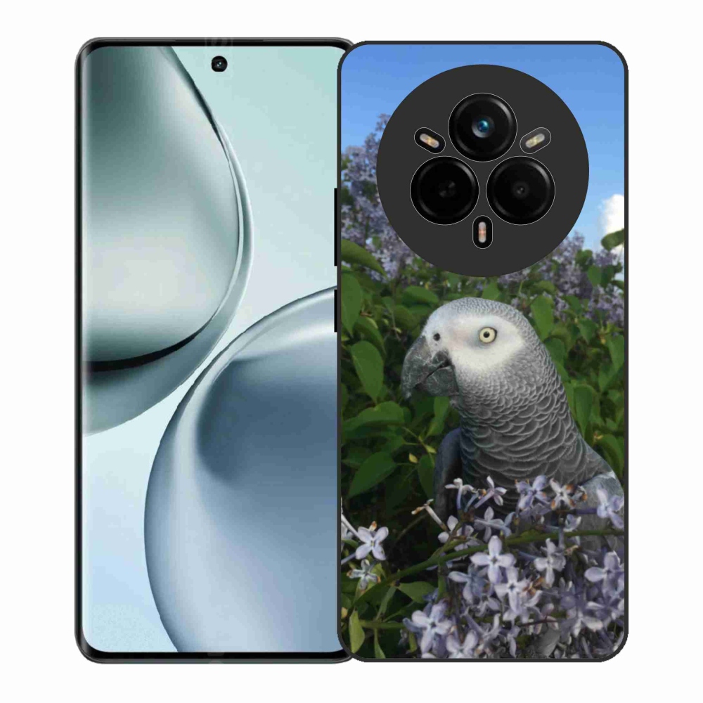 Gelový kryt mmCase na Realme 14 Pro+ 5G - papoušek žako