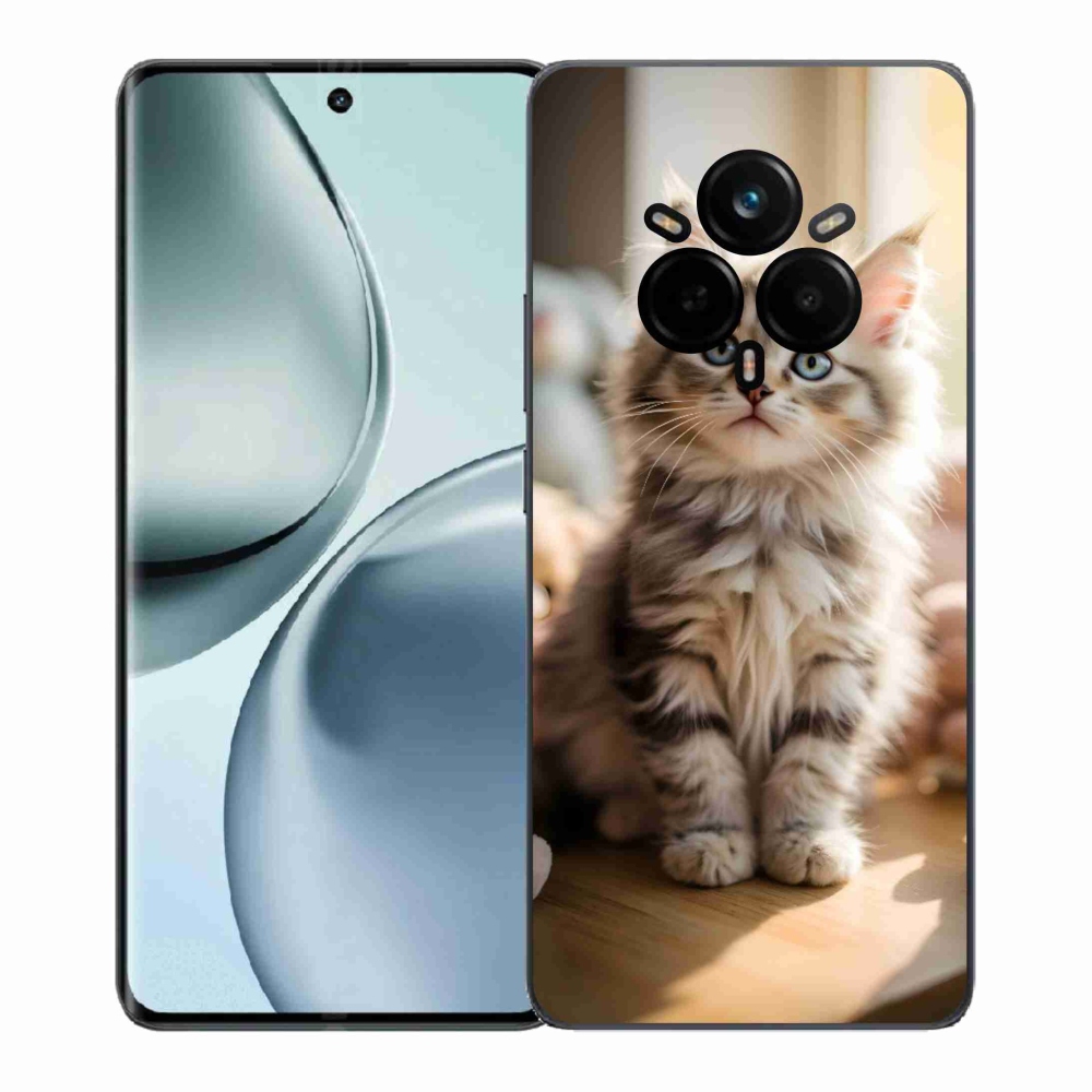 Gelový kryt mmCase na Realme 14 Pro 5G - roztomilé kotě 10