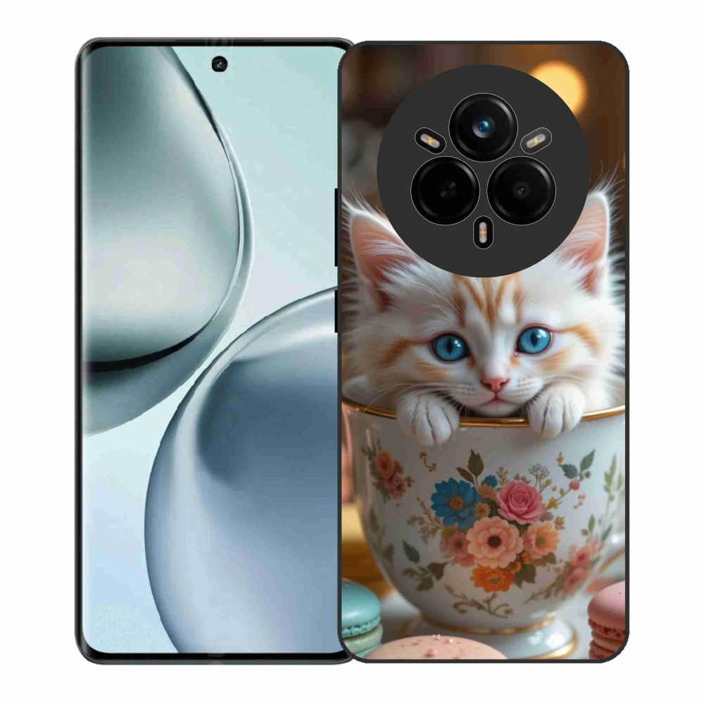 Gelový kryt mmCase na Realme 14 Pro+ 5G - roztomilé kotě 6