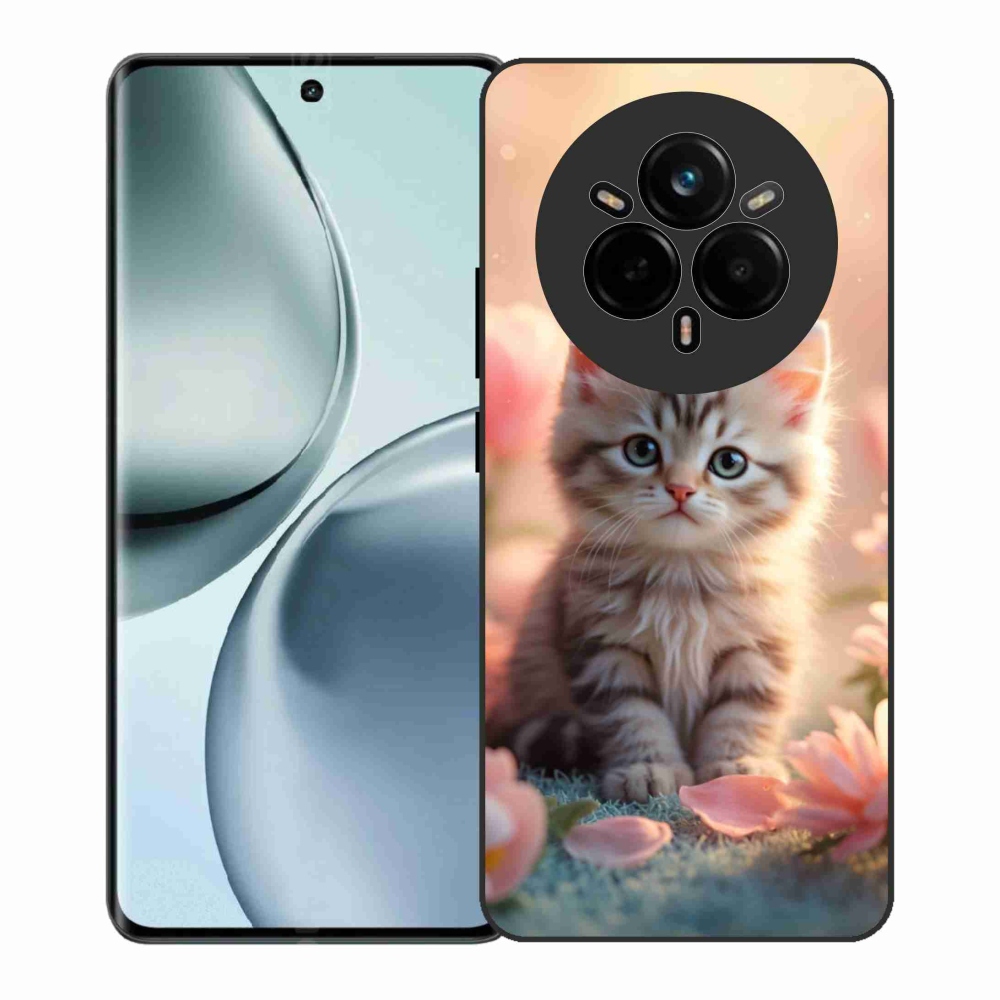 Gelový kryt mmCase na Realme 14 Pro+ 5G - roztomilé kotě 8