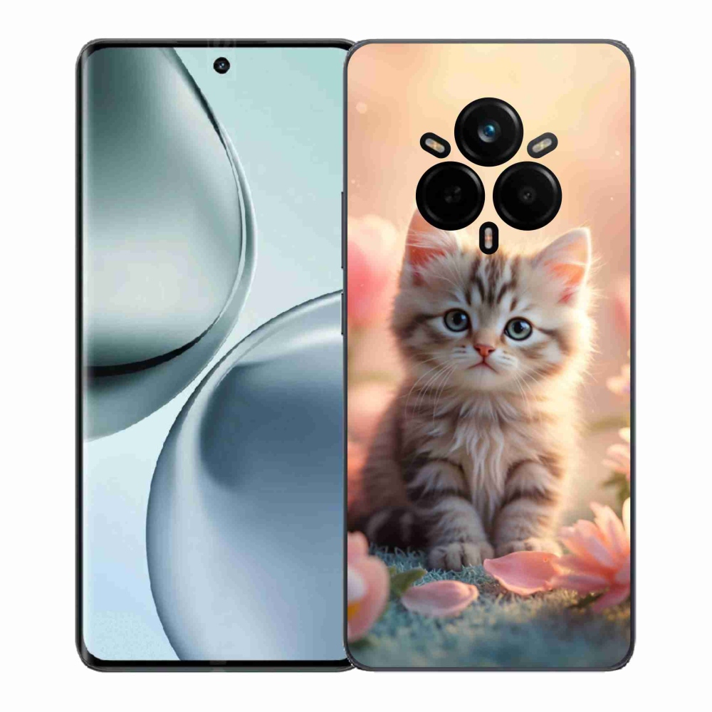 Gelový kryt mmCase na Realme 14 Pro+ 5G - roztomilé kotě 8