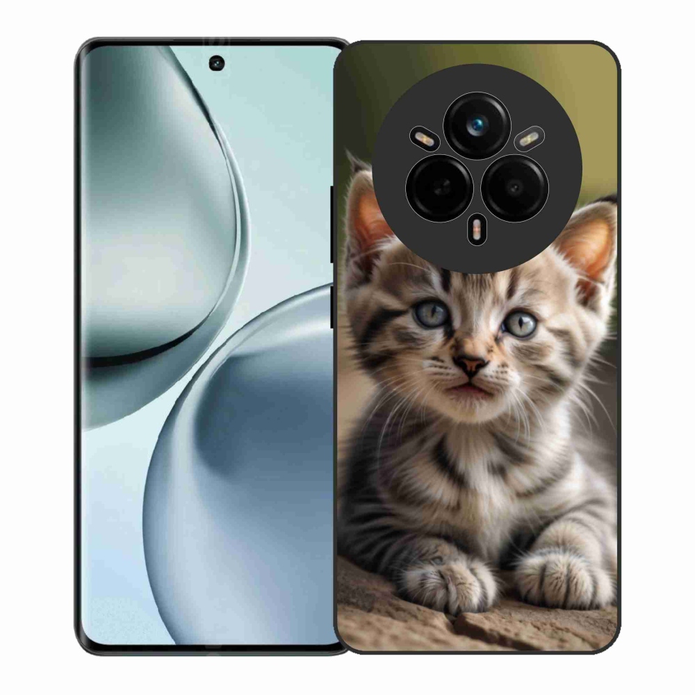 Gelový kryt mmCase na Realme 14 Pro+ 5G - roztomilé kotě 9