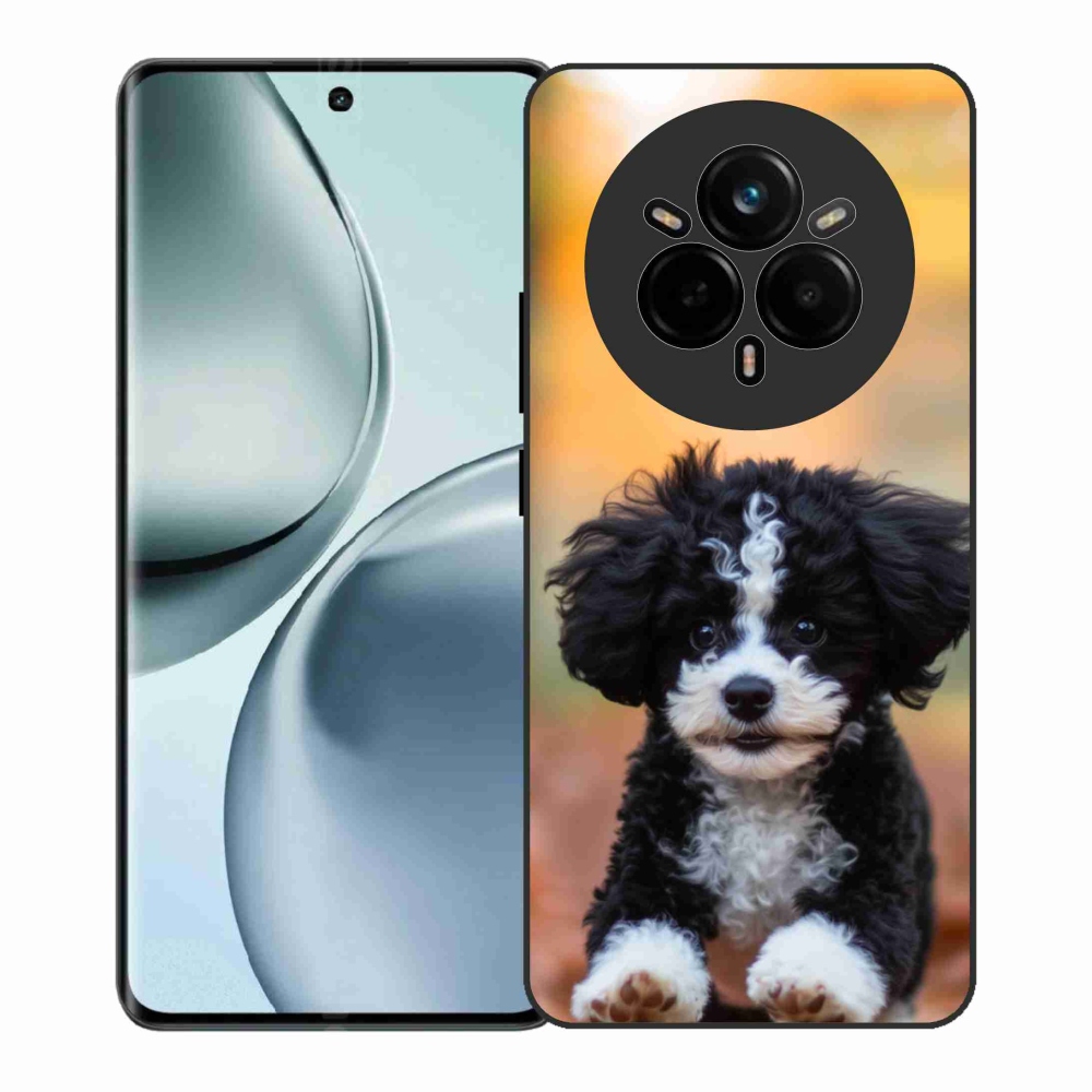 Gelový kryt mmCase na Realme 14 Pro+ 5G - roztomilé štěně 2